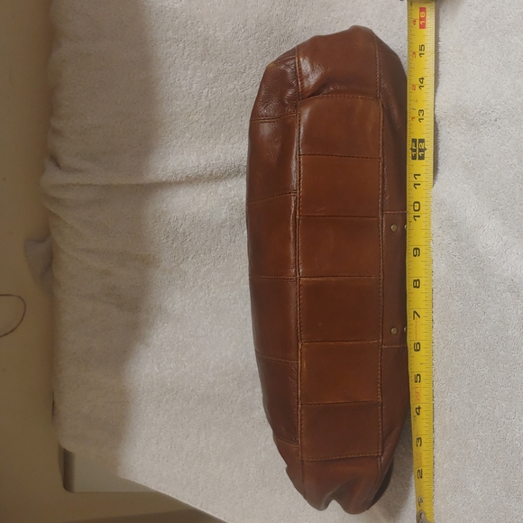 Landy Western Leather bag with beautiful bronze metal hardware - Picture 9 of 16